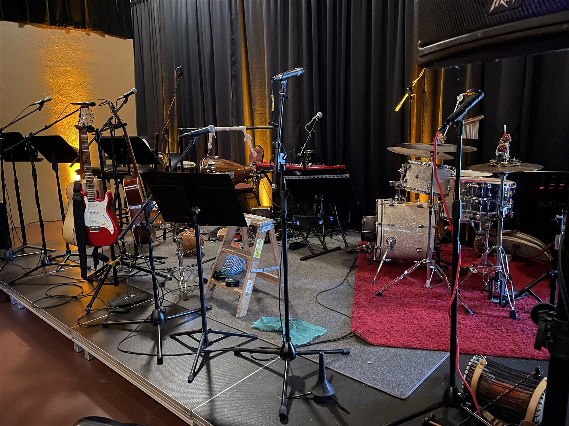 Stage setup
